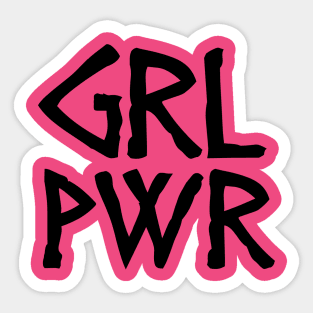 Feminist Female Woman Girl Power Liberal Inspirational T-Shirts Sticker